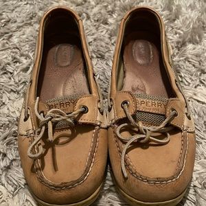 Worn womens size 12 Sperrys